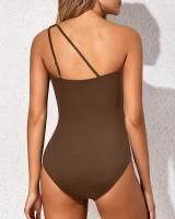 Verano 2025 nuevo traje de baño ajustado de una pieza con doble correa para el hombro para la playa - details 16