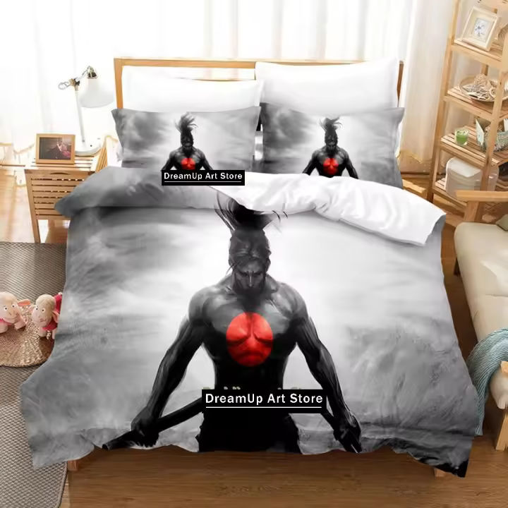 Conjunto de cama de personalidad Nunu de League of Legends Cubierta de cama completa Twin King para chicos y chicas Funda de cama y funda de almohada - 1
