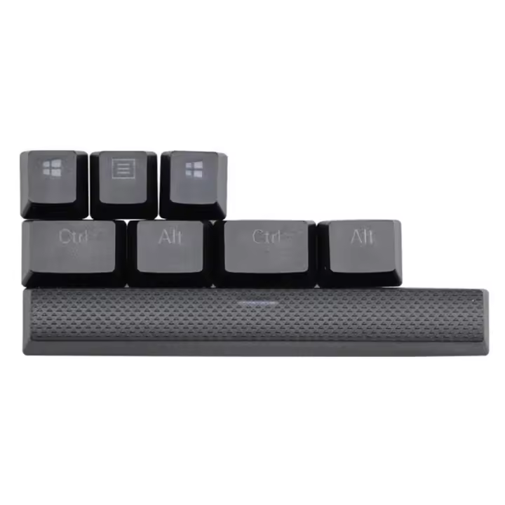 Teclas PBT para K65 K70 K95 para teclado mecánico para juegos G710+, teclas retroiluminadas para Cherry MX(Negro) - 1