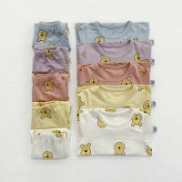 Conjunto de invierno para niñas Conjunto de ropa con estampado de oso lindo para niñas - details 21