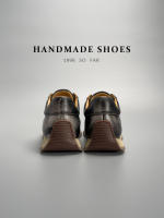 Zapatos deportivos de cuero de vaca de alta gama, nuevos zapatos casuales de cuero para hombre - details 13