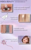 Maquillaje de color Color tierra Mate nacarado Brillo fino natural 30 colores Destacado en constante cambio Contorno Rubor Sombra de ojos Placa integrada - details 2