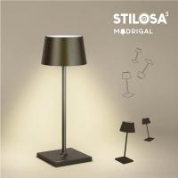 Lámpara LED recargable USB de Mesa Regulable - Larga duración - Luz regulable (Dimmer) con un toque - Casa y restaurante - Protección IP54 - Dorado Oscuro - details 44