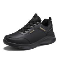 Zapatos deportivos ligeros de otoño para hombre, informales, con cordones, acolchados, para correr, zapatos impermeables para caminar en invierno - details 1