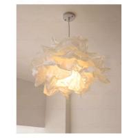 Colgante de papel estilo japonés Wabi Sabi, lámpara de línea colgante de arte para dormitorio, nube creativa medieval francesa, iluminación para restaurante - details 20