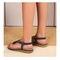 Sandalias de Mujer Bohemias Tejidas 2025 Suela Plana Tallas 36-44 Estilo Veraniego Casual para Playa y Ciudad - details 34