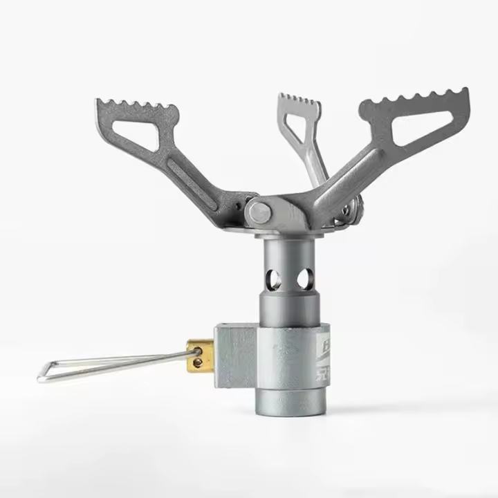 Estufa de Gas de Titanio Micro BRS-3000T Estufa de Cocina Plegable para Exteriores y Senderismo - 1