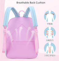 Mochila Arcoíris para niños y niñas, mochila escolar rosa y morada - details 2