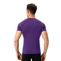 Camiseta de compresión de manga corta para hombre, de capa base camiseta interior, camiseta atlética - details 7