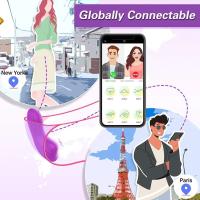 Vibrador con aplicación Bluetooth para mujer, estimulador magnético del clítoris con Control remoto inalámbrico, Juguetes sexuales para adultos, mujeres y parejas - details 1