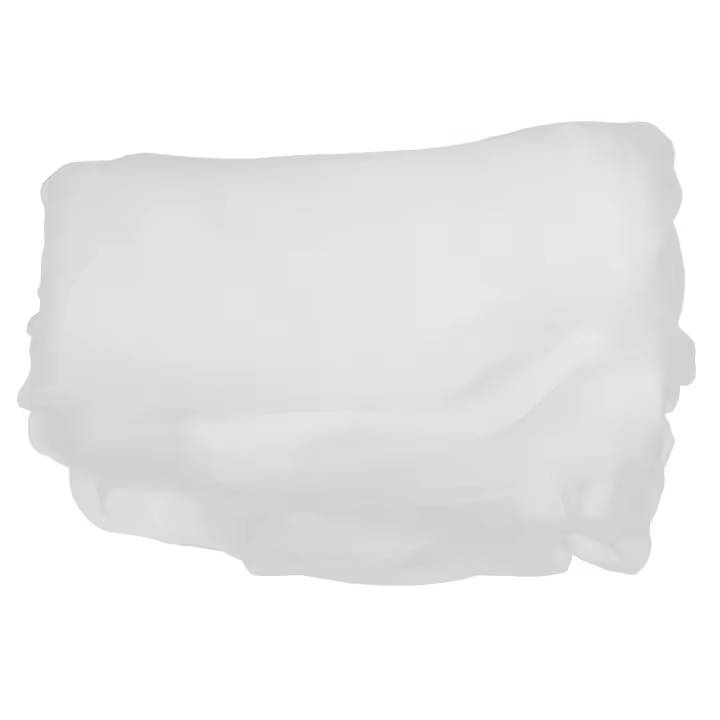 Cortinas transparentes blancas para ventana, Panel de bolsillo de varilla básica, 108 pulgadas de largo, 2 paneles - 1