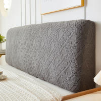 Funda de Cama de Terciopelo Jacquard Protector de Cabeza y Lado de Cama con Elástico Material Poliéster Resistente al Polvo para Decoración de Hogar y Hotel - details 13