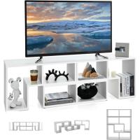 Libre con Estantes Abiertos, para TV hasta 65 Pulgadas, Soporte de TV Multifuncional de Madera, para - details 2