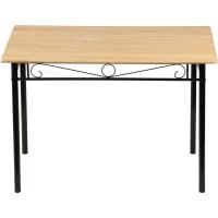 Juego de Comedor de Madera Veteada y Sillas Mesa y Sillas de Metal para Comedor, Cocina y Sala de Estar - details 5