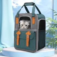 Mochila para Perros Oxford Bolsa de Hombro Doble para Viajes al Aire Libre - details 1