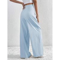 Pantalones de Oficina para Mujer de Cintura Alta y Piernas Anchos Cómodos y Elegantes - details 10
