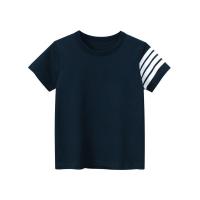 Camiseta de Manga Corta para Niños Camisetas de Línea Impresa para Niños y Niñas - details 4