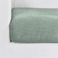 Funda protectora del sofá, cubierta del cojín del asiento, acolchada para la espalda, Jacquard de Manga elástica, sólida - details 3