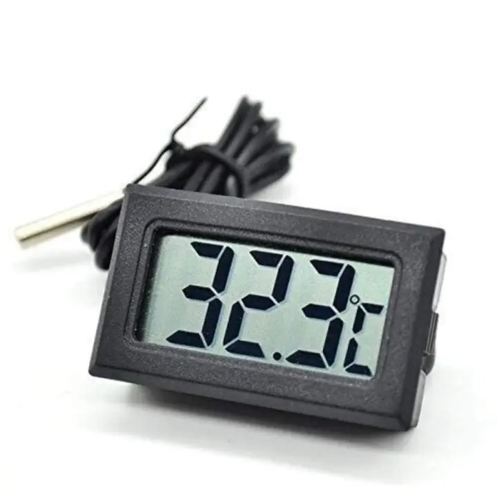 Termómetro Digital LCD para congelador, herramienta de medición de temperatura, Sensor a prueba de agua, medidor de temperatura para pecera - 1