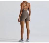 Bodysuit de Yoga para Mujeres Ropa de Exercicio de Nylon Secado Rápido - details 8