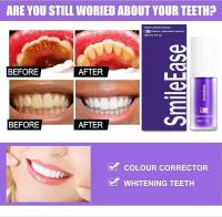 Pasta de dientes morada para blanquear los dientes, pasta de dientes blanqueadora morada para adultos, gel quitamanchas de dientes - Blanqueador de dientes adecuado para fumar, café y eliminar piedras dentales - details 9