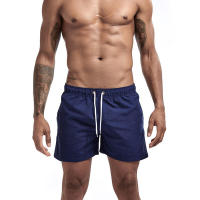 Verano 2024, pantalones cortos de playa con forro de malla, pantalones cortos deportivos para nadar, trajes de baño estilo hombre. - details 6