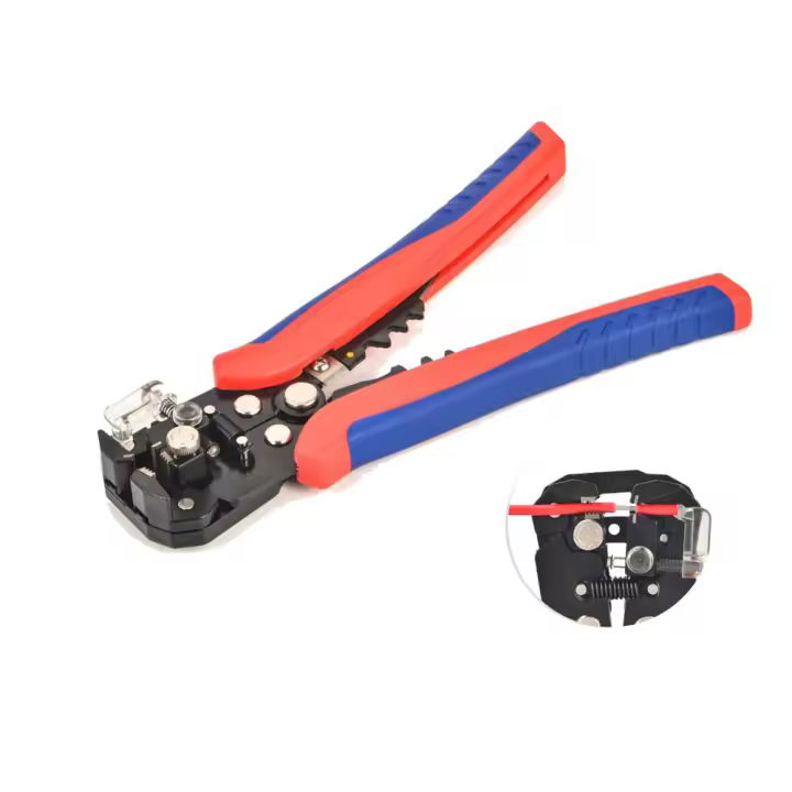 Pelacables Automático 3 en 1 Cortador de Cables HS-D2 Agarre Ergónomico 10-24AWG 0.2-6.0mm2 - 1