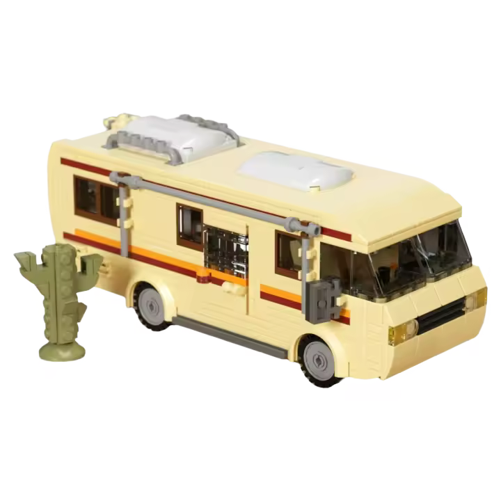 juego de bloques de construcción educativos, vehículo blanco Walter, juguete para niños, regalo de cumpleaños - 1