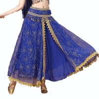 Disfraz árabe de Halloween para mujer, traje de danza del vientre, traje de baile para escenario, falda larga de práctica india para adultos - details 4