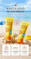 SADOER protector solar con vitamina C, protector solar aislante, impermeable, a prueba de sudor, hidratante, refrescante, cuidado Facial, protector solar corporal - details 0