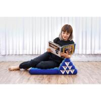 Cómodo Colchón De Suelo con Cojín De Lectura, Futón Japonés, Cama Plegable O Esterilla De Masaje Tailandés, 170 x 53 cm, Azul Claro - details 194