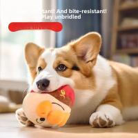 Nuevos juguetes para perros, rompecabezas interactivo, pelota eléctrica de peluche para saltar, payaso recargable por USB, juguete de entrenamiento para perros de dibujos animados, producto para mascotas - details 1