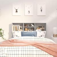 Mueble de Cabeza de Armario de Dormitorio Blanco Estantería de Pared con Almacenamiento - details 35