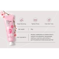 Máscara de Sakura Laikou Exfoliante, Limpieza Profunda, Anti-envejecimiento, Hidratante, Reparador, Iluminador de Tono Cuidado de la Piel Facial, 50g - details 1
