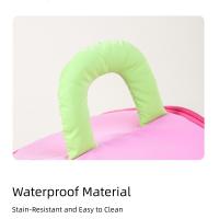 Bolsas de almacenamiento de cosméticos con forma de casa, bolsas de maquillaje de dibujos animados de estilo coreano de gran capacidad, portátiles multifuncionales - details 1