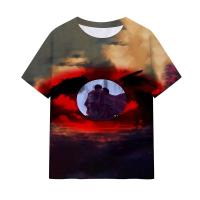 Camiseta con estampado 3D de Anime Berserk Guts para hombre y mujer, camiseta de manga corta de talla grande, Haruku Y2k deportivo de secado rápido y transpirable - details 2