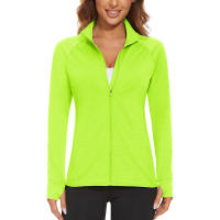 MAGCOMSEN-Chaqueta atlética ligera para mujer, manga larga, Upf 50 +, Tops con cremallera de Golf - details 16