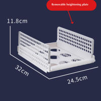 Estante de almacenamiento de ropa multicapa, cesta de plástico apilable para cajón, armario - details 7