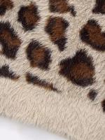 Cárdigan de punto con estampado animal para mujer, suéter único con cuello redondo, chaqueta con botones totalmente combinada, sin estampado, otoño e invierno - details 7
