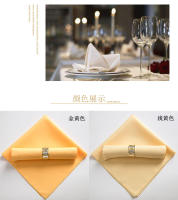 Manteles de Comedor de Tela Suave 48x48cm Ideal para Hotel, Restaurante, Boda, Banquete - details 3