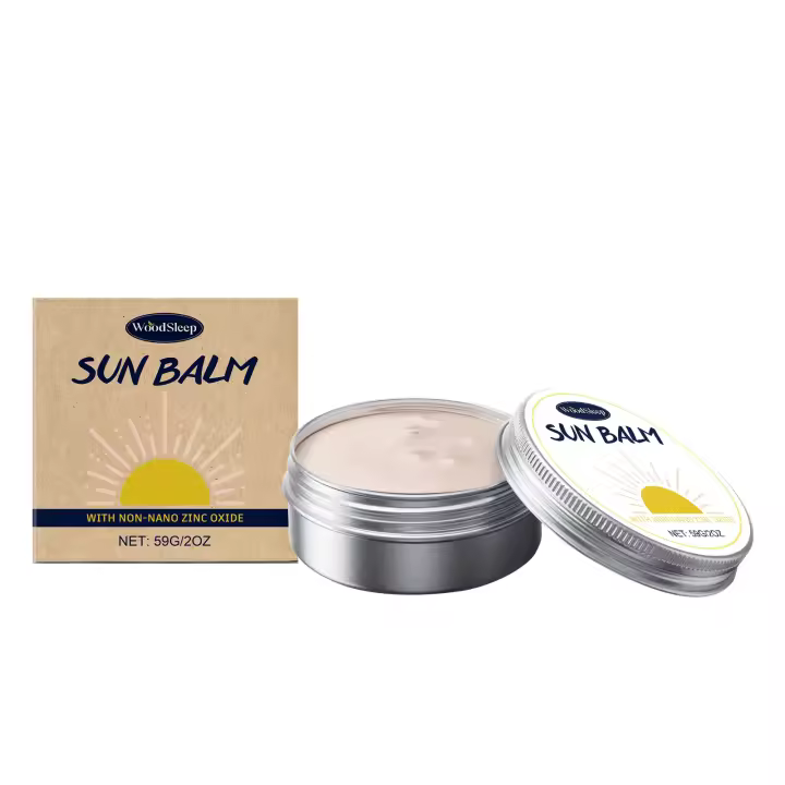 Crema facial de sebo de res, protección UV, protector solar, barra de jabón hidratante, calmante, limpio, conjunto de cuidado de la piel sensible - 1