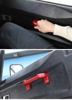 Para 2004-2018 Land Rover Defender 90 110 130 manija de puerta de estilo negro de aleación de aluminio accesorios de interior de coche - details 6