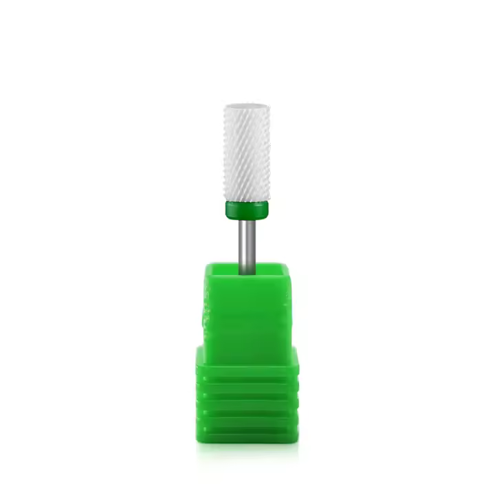 Brocas de Cerámica KADS Kit Profesional de Brocas de Uñas en Forma de Cilindro para Manicura y Pedicura Herramientas de Remoción de Uñas para Salón de Belleza en Casa - 1