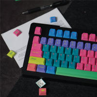 Teclas de Material PBT con temática cortavientos, teclas DYE-SUB para teclado mecánico MX Switch, diseño de 23/129/64/68/87/96 - details 5