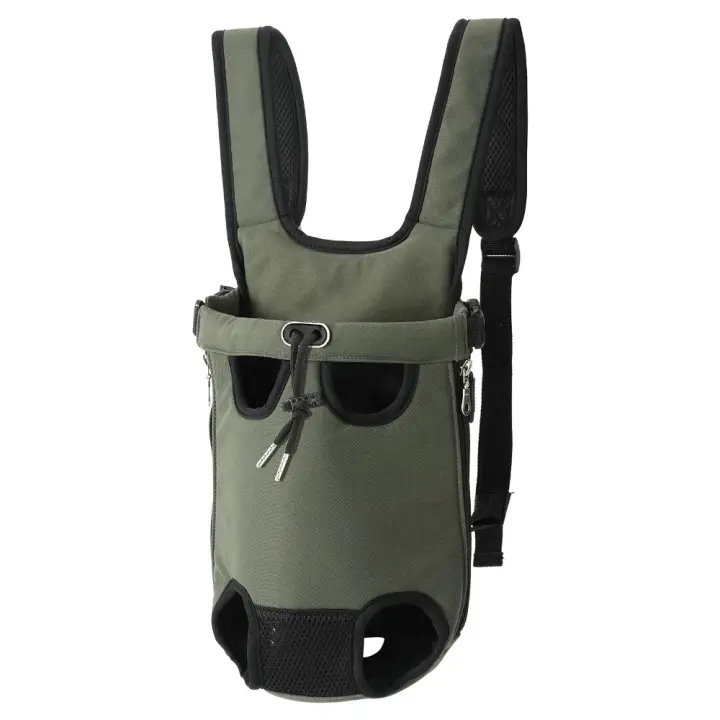 Mochila portátil para mascotas, mochila suave y transpirable para perros de cuatro patas, bolsa de pecho para gatos resistente al desgaste para perros, cachorros y gatos - 1