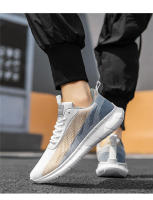 Zapatillas deportivas informales para hombre, calzado transpirable con plataforma que aumenta la altura - details 11