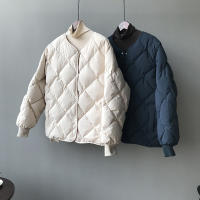 Women lightweight down cotton wear short coat autumn winter padded jacket - details 10