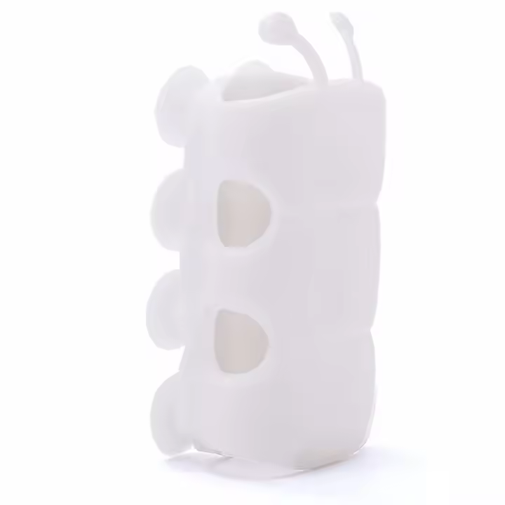 Soporte de silicona con ventosa para cabezal de ducha, estante de almacenamiento reutilizable sin perforaciones, accesorios de Baño - 1