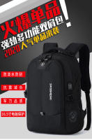 Mochila de Escudo Swiss Army Gran Capacidad para Hombres Ideal para Estudiantes de Preescolar y Universitario Bolsa de Viaje y Negocios Sencilla - details 2