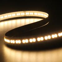 Tira de luces LED superbrillantes, cinta Flexible de píxeles, lámpara de retroiluminación de TV, 24V, 5M, 10M, SMD 2025, 280LED/M, 8MM de ancho - details 7